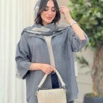 شومیز آستین پاگن ثمین کد 6466