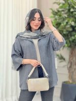 شومیز آستین پاگن ثمین کد 6466