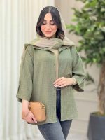 شومیز آستین پاگن ثمین کد 6466 - تصویر 17