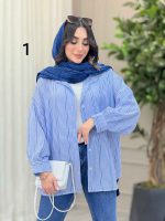 شومیز طرح دار دایانا کد 6463 - تصویر 27