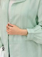 شومیز طرح دار دایانا کد 6463 - تصویر 33