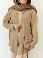 شومیز دو جیب تیما کد 6458 - تصویر 11