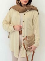 شومیز دو جیب تیما کد 6458 - تصویر 21
