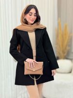 مانتو مازراتی چهاردکمه کد 6222 - تصویر 15