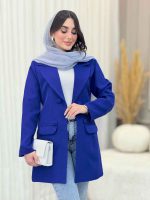 مانتو مازراتی چهاردکمه کد 6222 - تصویر 4