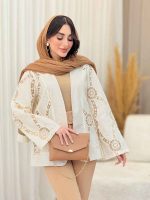 مانتو طرح دار تامیلا کد 6492