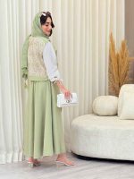 ست سه تکه طرح دار کد 6503 - تصویر 12