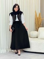 ست سه تکه طرح دار کد 6503 - تصویر 3