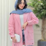 مانتو پایین پاگن دو جیب پاکتی کد 6398