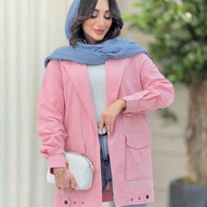 مانتو پایین پاگن دو جیب پاکتی کد 6398