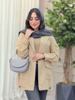 مانتو پایین پاگن دو جیب پاکتی کد 6398 - تصویر 10