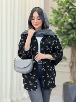 شومیز طرح گل نیوشا کد 6446 - تصویر 6