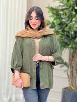 مانتو آستین پیله نیاز کد 6465 - تصویر 10