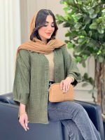 مانتو آستین پیله نیاز کد 6465 - تصویر 13