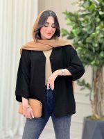 مانتو آستین پیله نیاز کد 6465 - تصویر 5