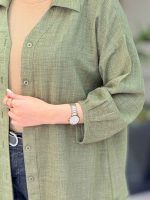 مانتو آستین پیله نیاز کد 6465 - تصویر 17