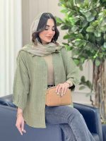 مانتو آستین پیله نیاز کد 6465 - تصویر 12
