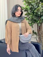 مانتو آستین پیله نیاز کد 6465 - تصویر 7