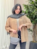 مانتو آستین پیله نیاز کد 6465 - تصویر 21