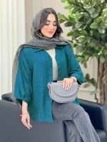 مانتو آستین پیله نیاز کد 6465 - تصویر 24