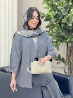 مانتو آستین پیله نیاز کد 6465 - تصویر 18