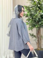 مانتو آستین پیله نیاز کد 6465 - تصویر 16