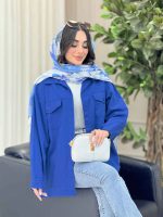 مانتو کتان پایین پاگن کد 6370 - تصویر 29