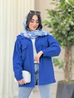 مانتو کتان پایین پاگن کد 6370 - تصویر 25