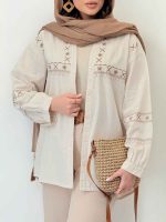 شومیز گلدوزی آدلیا کد 6505 - تصویر 32
