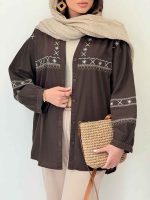 شومیز گلدوزی آدلیا کد 6505 - تصویر 9