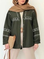 شومیز گلدوزی آدلیا کد 6505 - تصویر 31