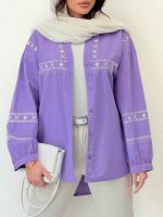 شومیز گلدوزی آدلیا کد 6505 - تصویر 21