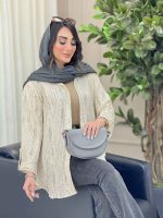 شومیز آستین پاگن نجلا کد 6401 - تصویر 14