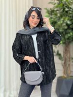 شومیز آستین پاگن نجلا کد 6401 - تصویر 10