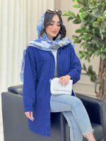 مانتو دو جیب ندا کد 6514 - تصویر 5