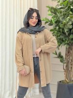مانتو دو جیب ندا کد 6514 - تصویر 16