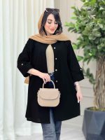 مانتو آستین پاگن جیب دوبل کد 6468 - تصویر 9