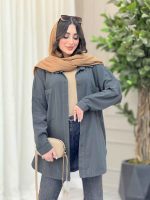 شومیز دو جیب بارانا کد 6513 - تصویر 3