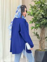 شومیز دو جیب بارانا کد 6513 - تصویر 7