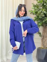 شومیز دو جیب بارانا کد 6513 - تصویر 11