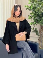 مانتو لینن پانچ آستین پیله کد 6144 - تصویر 10