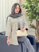 مانتو دانتل مغزی دوزی کد 6408 - تصویر 10