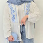 مانتو گلدوزی المیرا کد 6517