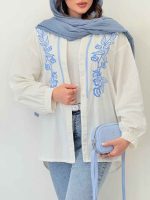 مانتو گلدوزی المیرا کد 6517 - تصویر 27