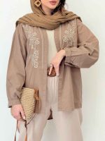 مانتو گلدوزی المیرا کد 6517 - تصویر 10