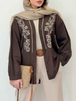 مانتو گلدوزی المیرا کد 6517 - تصویر 30