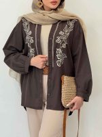 مانتو گلدوزی المیرا کد 6517 - تصویر 28