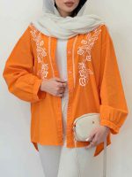 مانتو گلدوزی المیرا کد 6517 - تصویر 29
