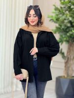 شومیز پشت پیله برش دار کد 6376 - تصویر 4