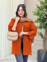مانتو برش دار بغل چاک کد 6522 - تصویر 3